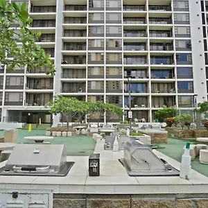 Apartment Nalu Malu 1 Bedroom @waikiki Banyan 1 Free Parking, Honolulu